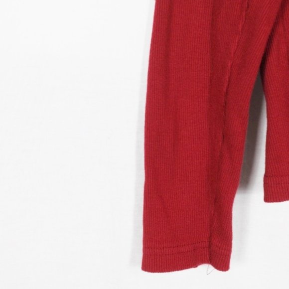 Utility Red Women's Knit Long Sleeve Pullover Knit Sweater Large 040 - Picture 3 of 6